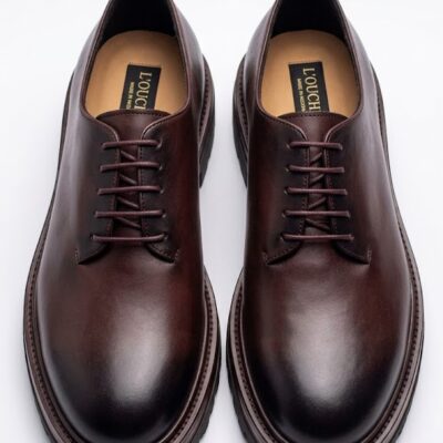LC Brown Chunk Derby Shoe