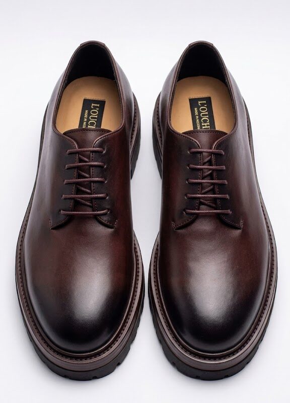 LC Brown Chunk Derby Shoe